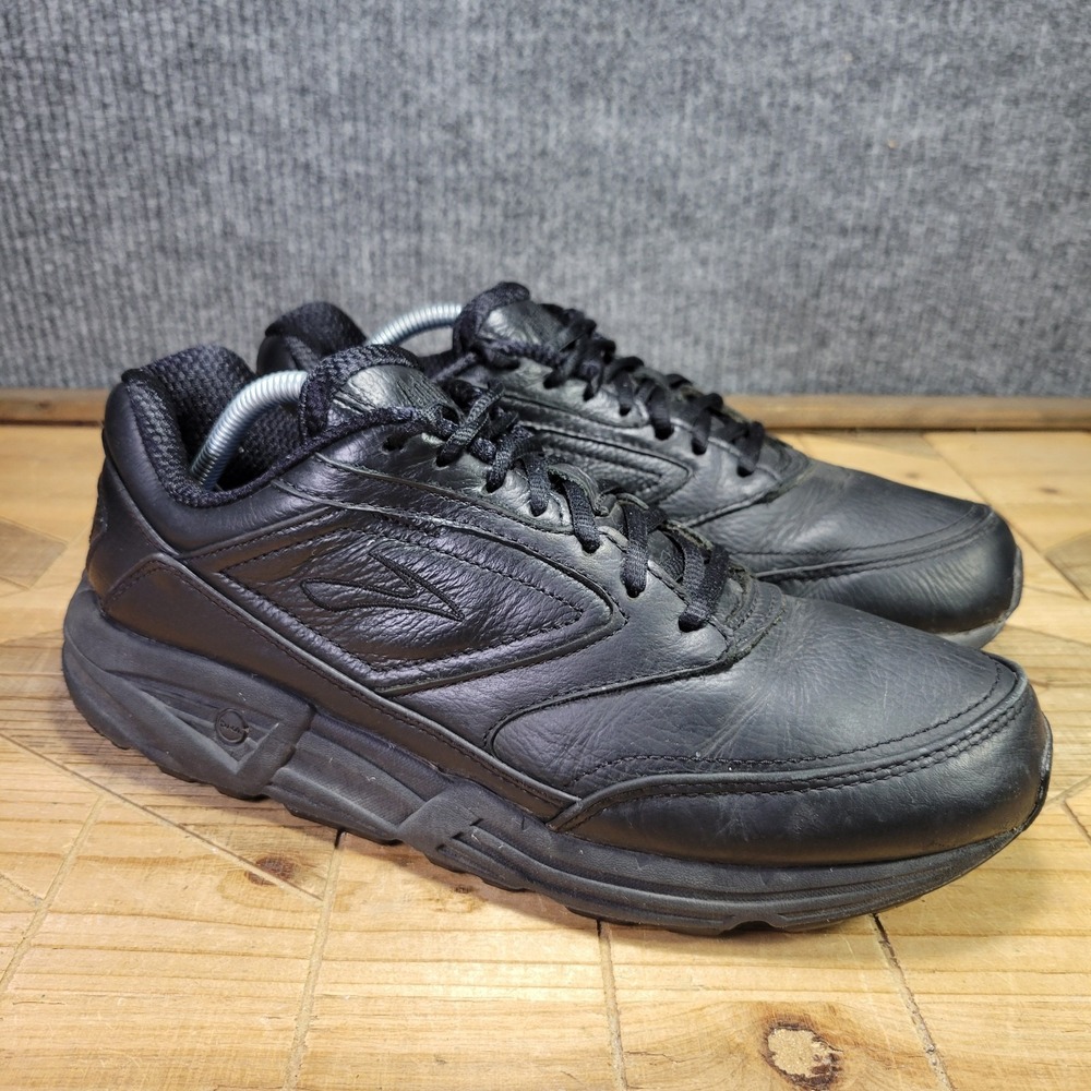 Brooks Addiction 13 Mens Size 11D Medium Black Running Shoes Mesh Uppers